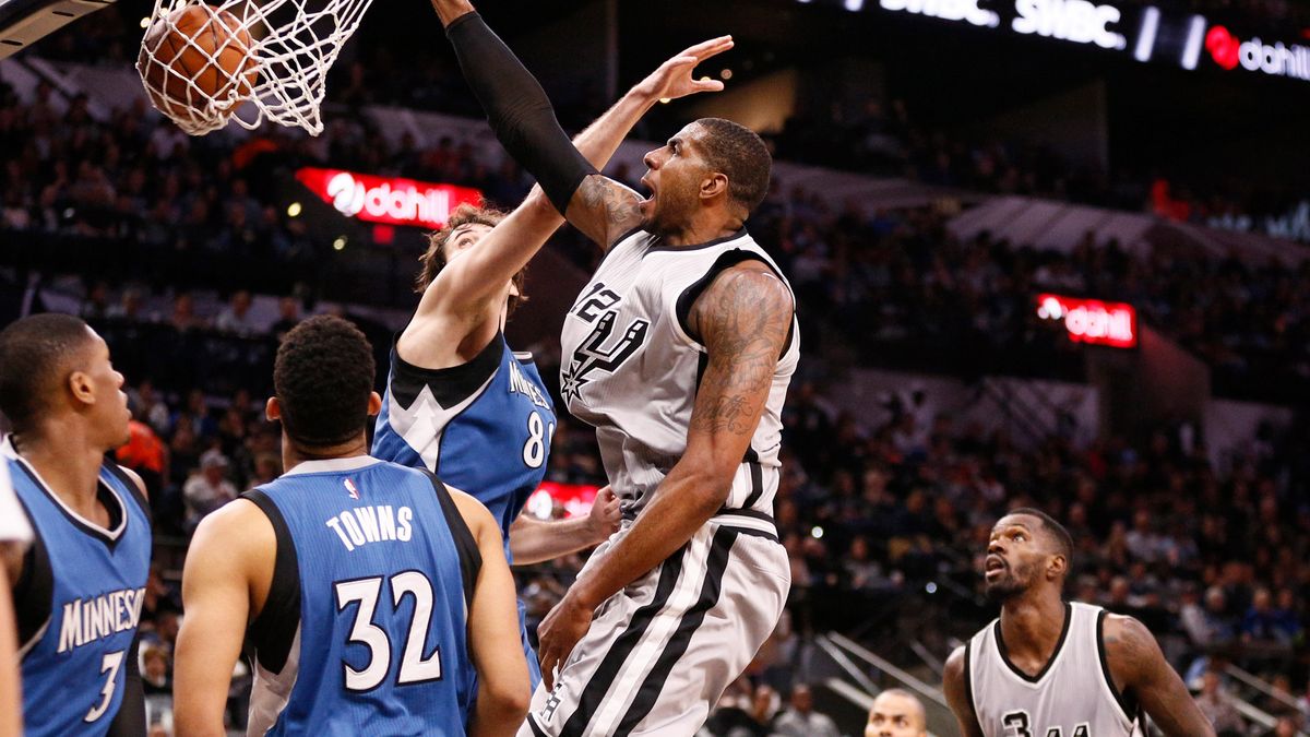 Zdjęcie okładkowe artykułu: Reuters / Soobum Im-USA TODAY Sports / Na zdjęciu: LaMarcus Aldridge