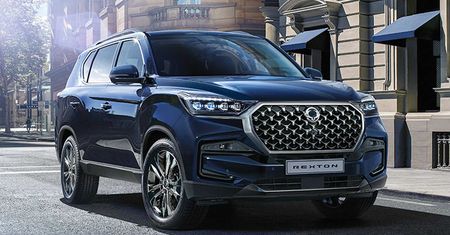 SsangYong Rexton zyskał ogromny grill, mocniejszego diesla i świetne wyposażenie