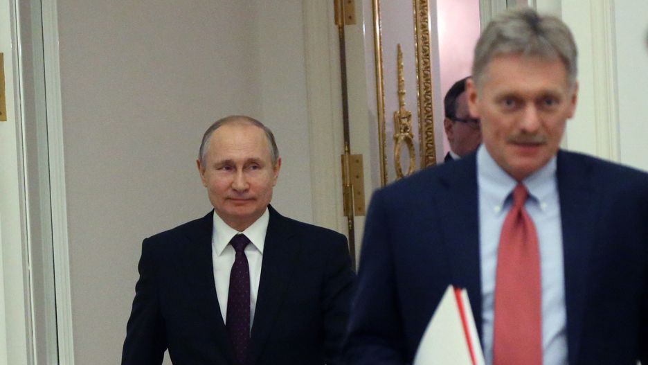 Władimir Putin i Dmitrij Pieskow 