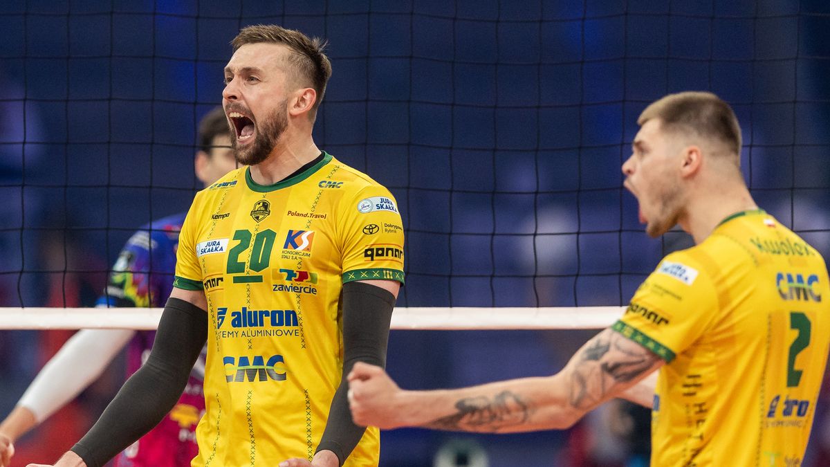 Getty Images /  Foto Olimpik/NurPhoto / Na zdjęciu: Mateusz Bieniek i Bartosz Kwolek