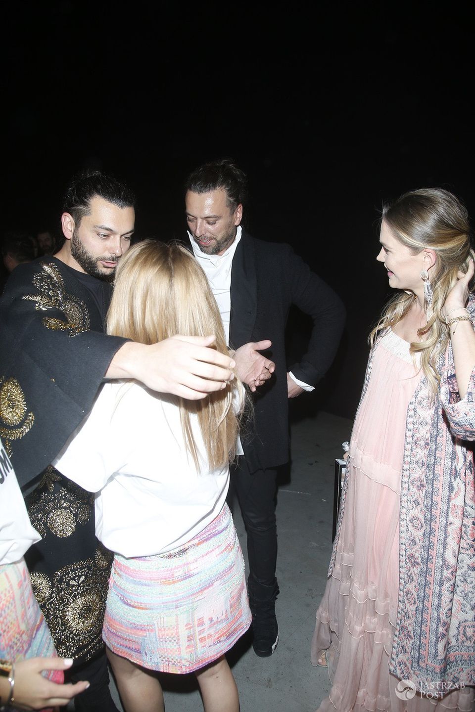 Kamil Haidar i Emil Haidar na pokazie kolekcji marki Bizuu 2017