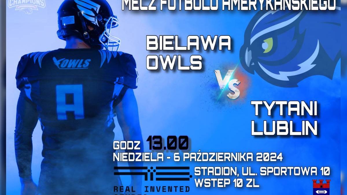 grafika Liga 2024 Bielawa Owls vs Tytani Lublin