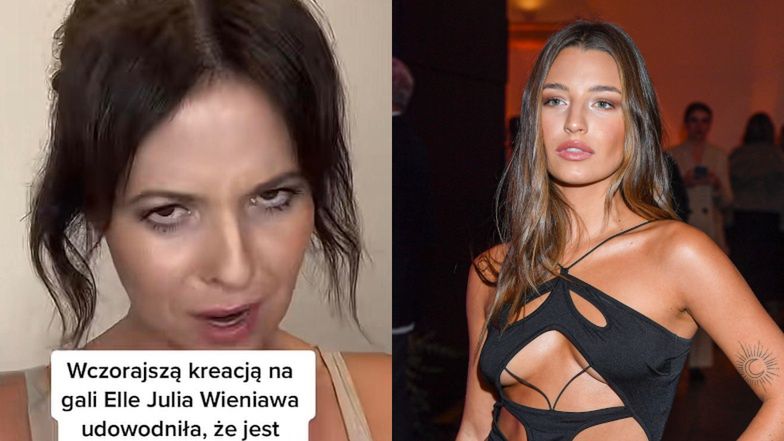 Paulina Koziejowska krytykuje odważną stylizację Julii Wieniawy