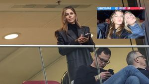 Przyszła kibicować mężowi. Lewandowska nie była sama