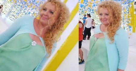 "Królowa TVN" pozuje fotografom!