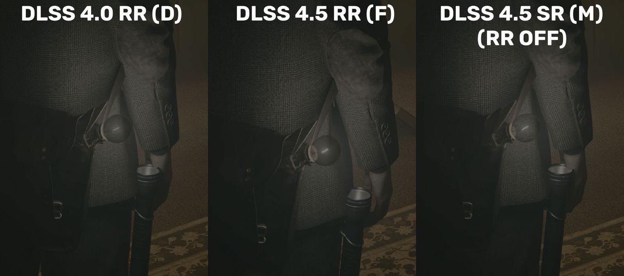 NVIDIA DLSS Ray Reconstruction - 4.0 vs 4.5 - tone mapping