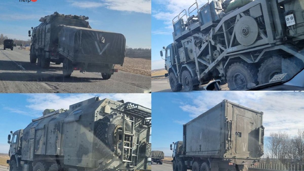 Rosyjski sprzęt bojowy na Białorusi 