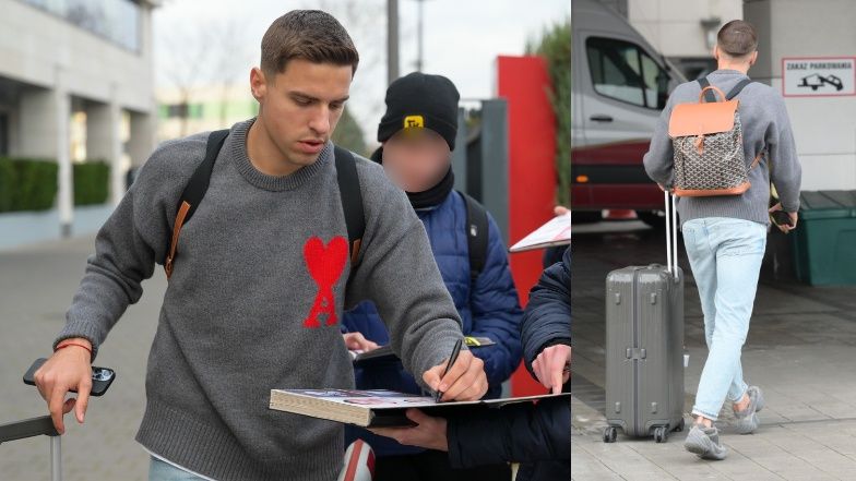 Piłkarze reprezentacji Polski przybywają na zgrupowanie