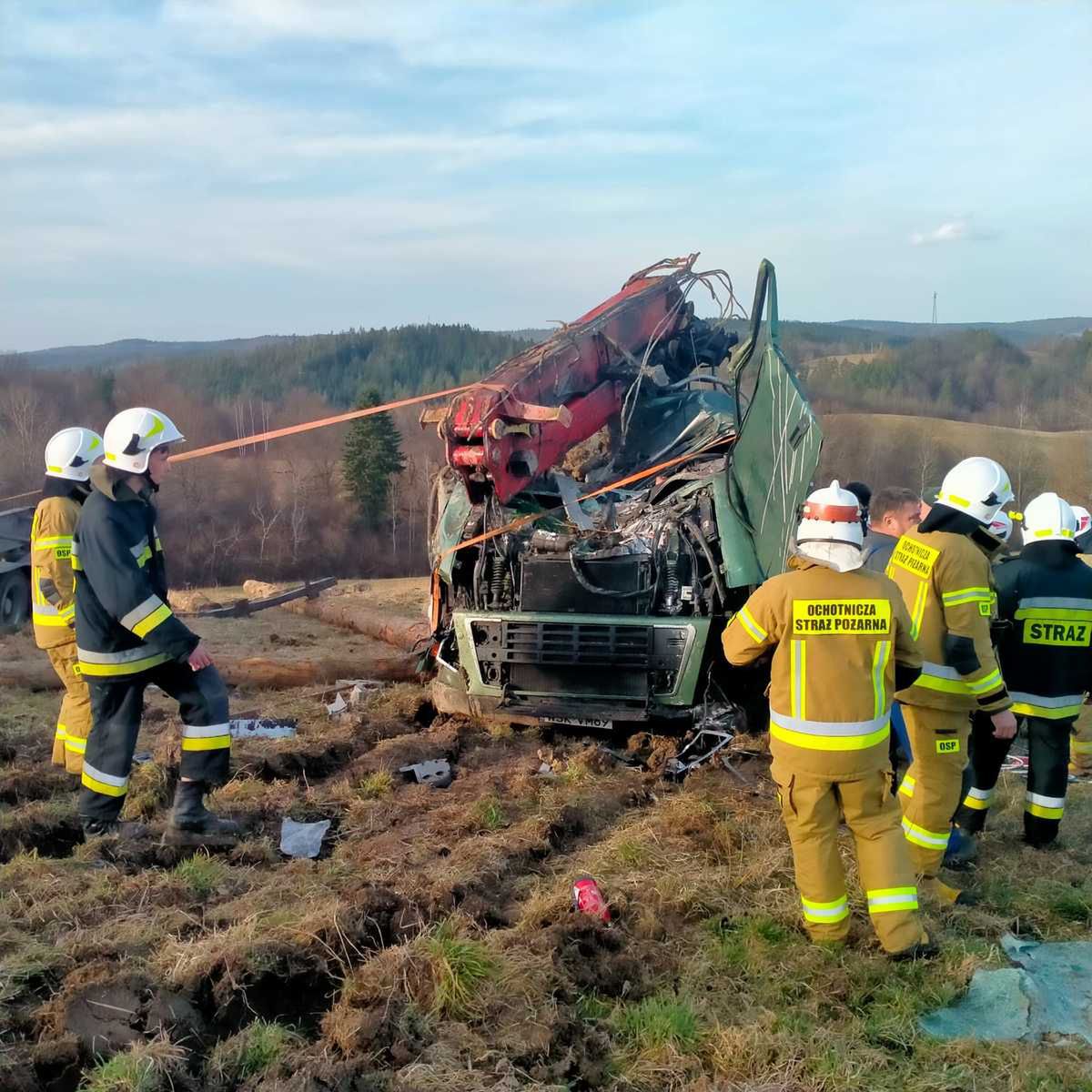 Trudno uwierzyć, że ktoś mógł wyjść z tego cało