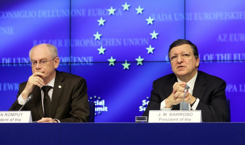 Na zdjęciu: Herman Van Rompuy i Jose Manuel Barroso