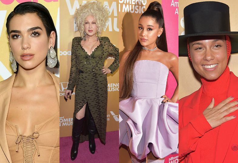 Dua Lipa, Cyndi Lauper, Ariana Grande i Alicia Keys