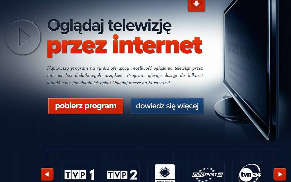 Kolejny internetowy naciągacz. Uważajcie na Telewizja-Przez-Net.pl
