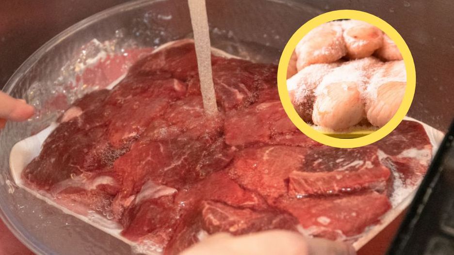 Fatalny błąd popełniany z pośpiechu. Nigdy tak nie rozmrażaj mięsa