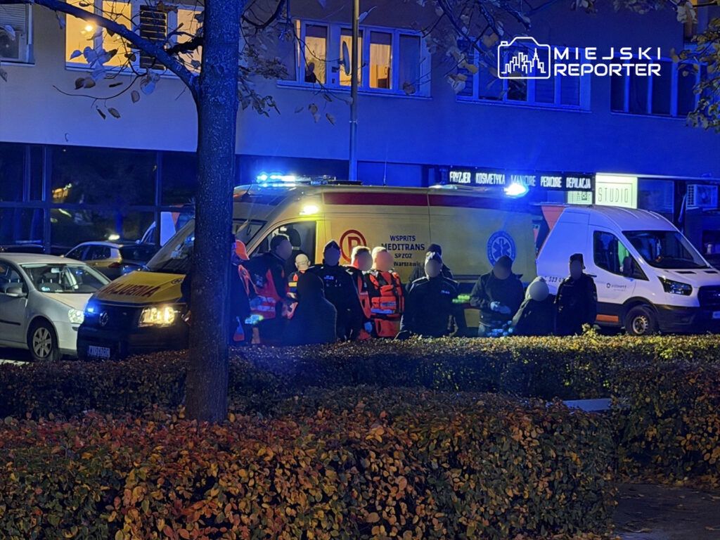 Warszawa: Awantura w Śródmieściu. Dwie osoby zatrzymane, jedna w szpitalu