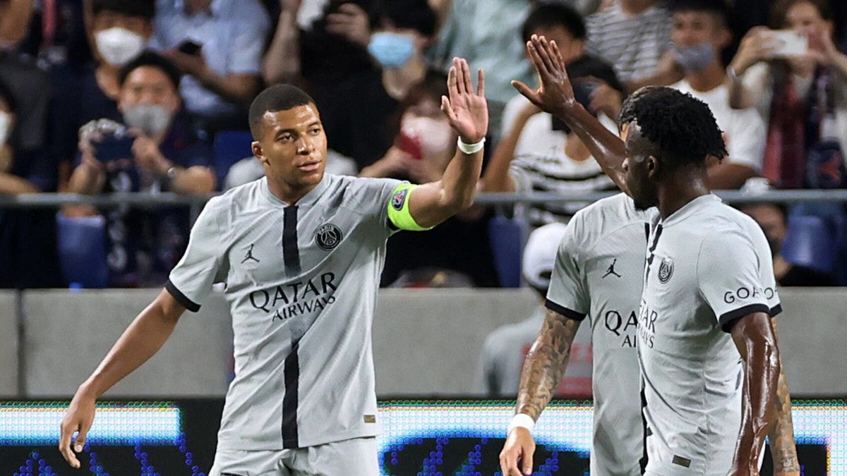 PAP/EPA / Na zdjęciu: Kylian Mbappe