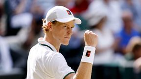 Jednostronny hit Wimbledonu. Pokaz mocy Jannika Sinnera