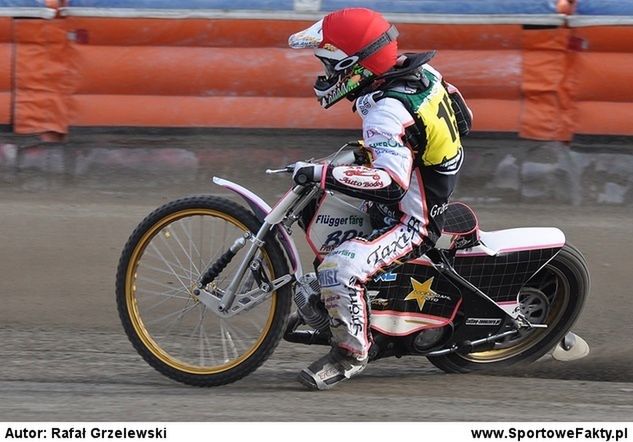 Rok temu Anton Rosen na torze w Krośnie zdobył 14 punktów (3,3,3,2,3)