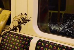 Banksy maluje szczury. Tajemniczy artysta zachęca do noszenia maseczek