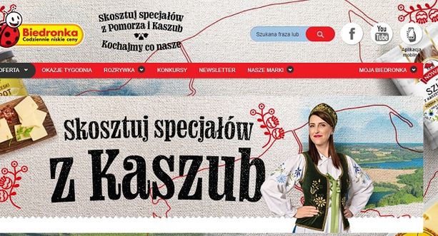 Koło gospodyń wiejskich promuje regionalne produkty w Biedronce (wideo)