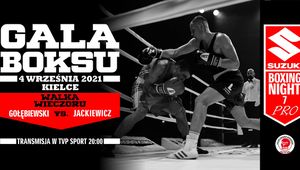 Suzuki Boxing Night 7 PRO. Znane nazwiska na karcie walk. Powrót Rafała Jackiewicza