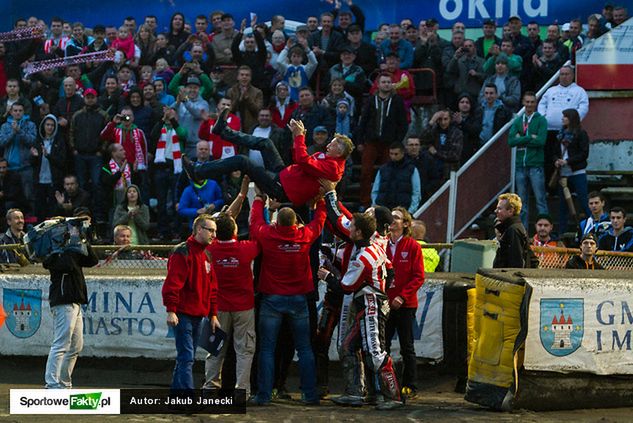 Dzikowski w 2014 roku świętował awans do Nice PLŻ