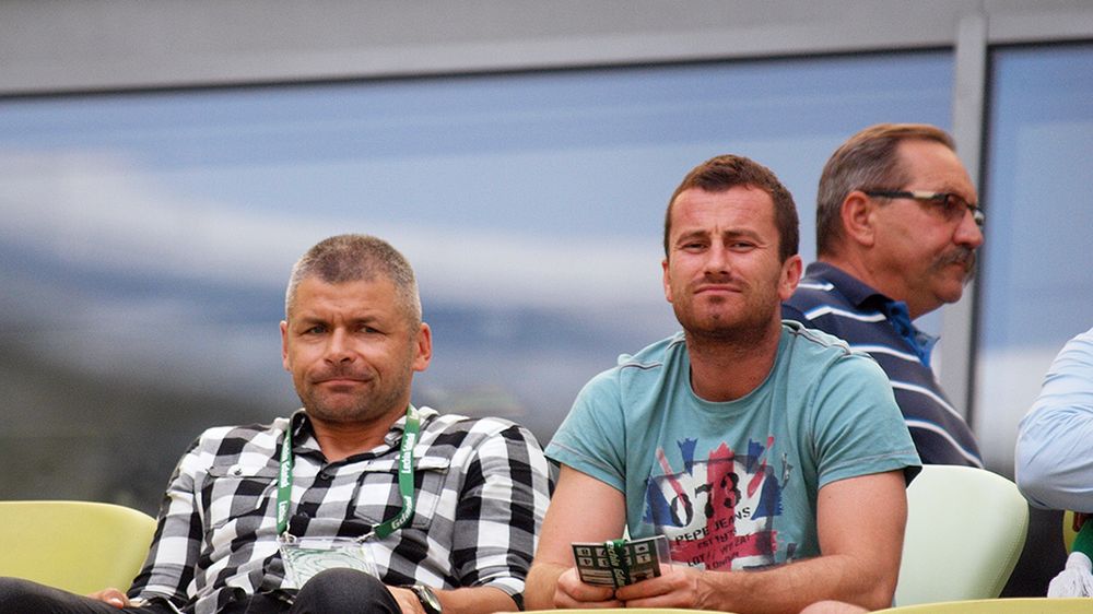 WP SportoweFakty / Agnieszka Skórowska / Sławomir Wojciechowski (z lewej) i Piotr Wiśniewski (z prawej)