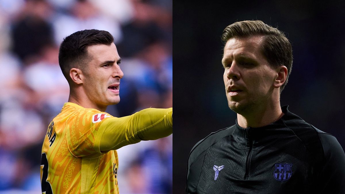 Getty Images / Juan Manuel Serrano Arce / Na zdjęciu: Inaki Pena i Wojciech Szczęsny
