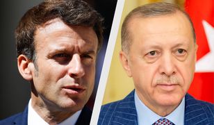 Macron dyskutował z Erdoganem. Zaapelował w sprawie NATO