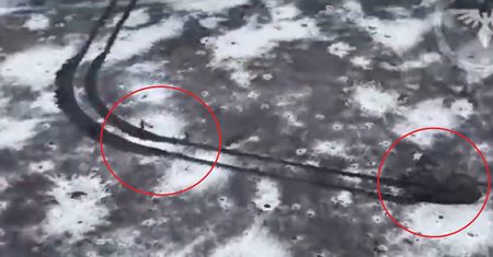 Rosjanie porzucili czołg na froncie. Uciekali w popłochu