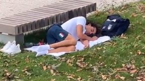 Nagranie z udziałem olimpijczyka niesie się po sieci