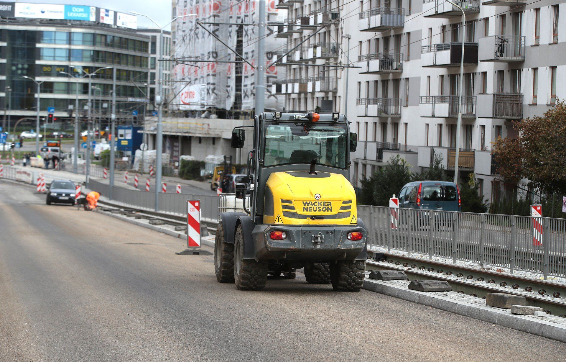 Remont na al. Powstańców Wielkopolskich
