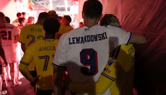 Spójrz, kogo "Lewy" spotkał na meczu