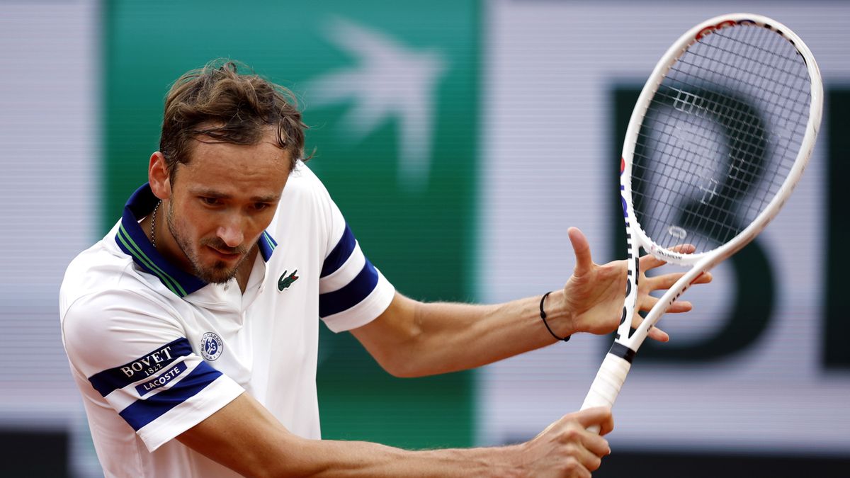 PAP/EPA / Yoan Valat / Na zdjęciu: Danił Miedwiediew