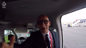 Tak śpiewa francuski kierowca polskiej kadry. "Pooolska, Jało-Czerwoni"