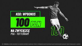 Promocja na Superpuchar Europy! 100 złotych za wygraną PSG albo Tottenhamu