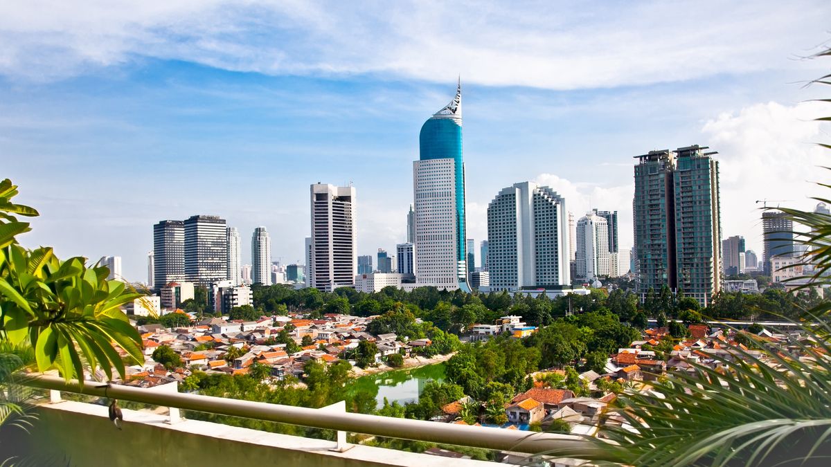 Wieżowce w Dżakarcie