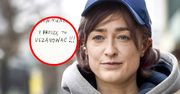 Wymowna grafika Damięckiej. "Mam prawo mieć inne zdanie"