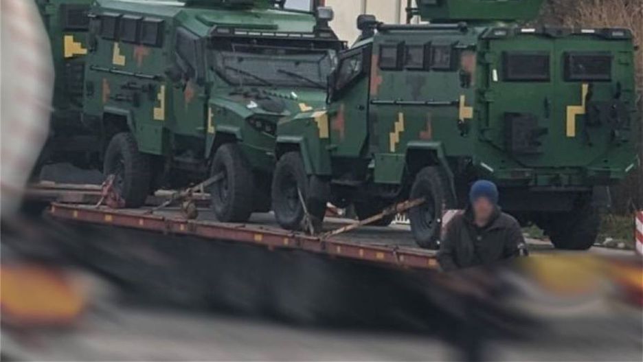 Ukraina otrzymała arabskie transportery