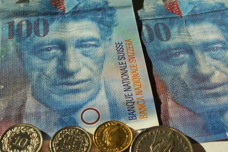Kurs franka szwajcarskiego spadł do poziomu niespotykanego od trzech lat. Kosztuje niewiele ponad 3,5 zł