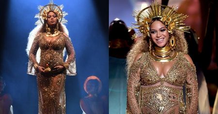 Ciężarna Beyonce na rozdaniu Grammy! (ZDJĘCIA)