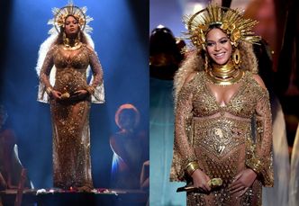 Ciężarna Beyonce na rozdaniu Grammy! (ZDJĘCIA)