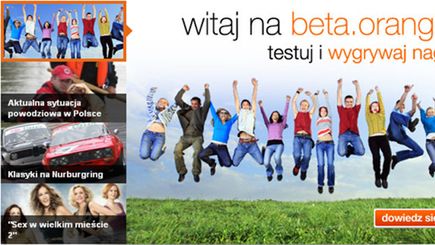 Strona korporacyjna Orange zmienia się w... portal 1