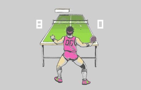 Koszulka dla graczy... w ping ponga