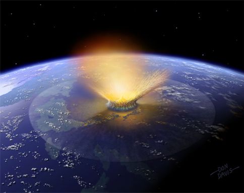 W Ziemię prawie uderzyła asteroida