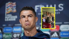 Zakpił z Ronaldo. Kibice mu tego nie zapomnieli. Jest nagranie