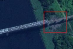 Kluczowy dla Rosjan kolejowy most Antonowski zniszczony