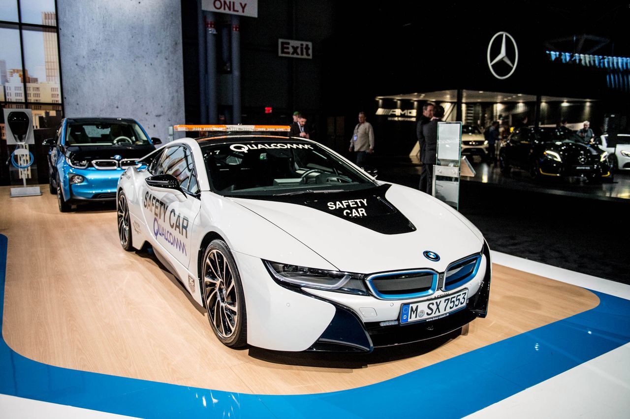 Oficjalny Pace Car wyścigów formuły E - BMW i8