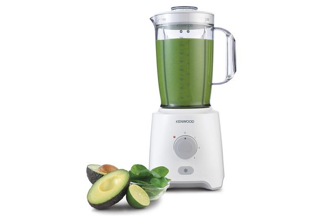 Obroty blendera Kenwood Fresh BLP402WH regulowane są mechanicznie, w sposób skokowy