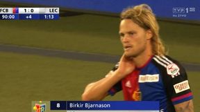 EL. LM: FC Basel – Lech 1:0: Gol Bjarnasona