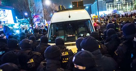 Strajk Kobiet murem za Wojciechem B. Mocne słowa zatrzymanego